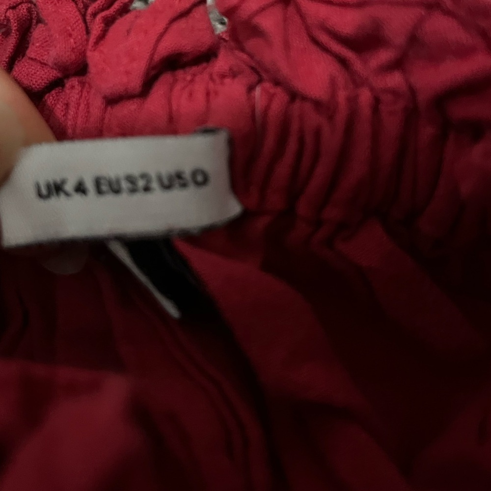 ASOS Red Ruffled Dress - Picture 7 of 7